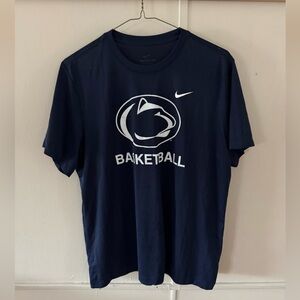 Nike Penn State Nittany Lions Basketball Shirt Blue Men’s Size XL